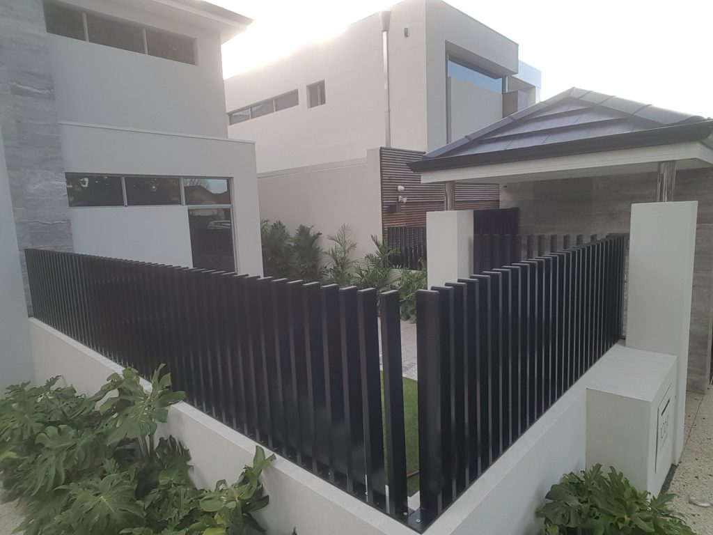 High End Custom Fabricated Blade, Picket and Slat Fencing